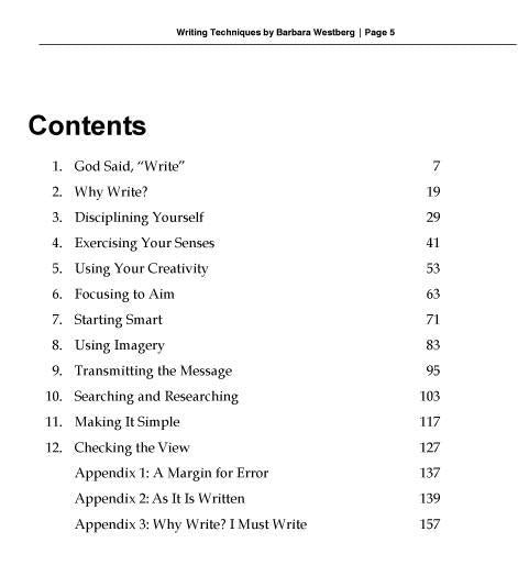 Writing Techniques - GATS (eBook)