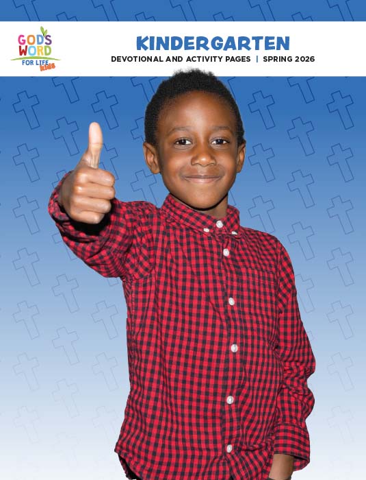 Kindergarten Devotional and Activity Pages Spring 2026