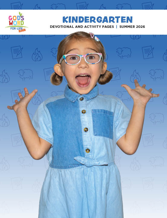 Kindergarten Devotional Activity Pages Summer 2026