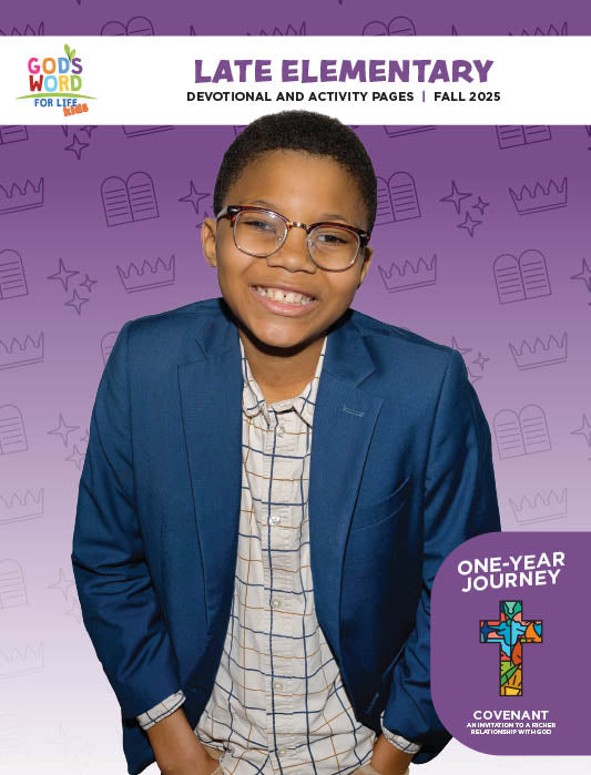 Late Elementary Devotional and Activity Pages (Digital) Fall 2025