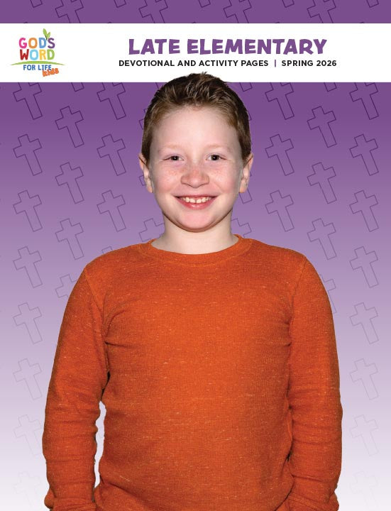 Late Elementary Devotional and Activity Pages Spring 2026
