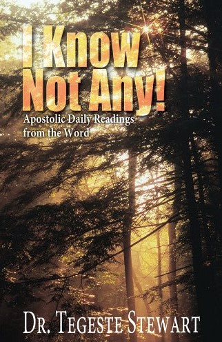 I Know Not Any! (eBook)