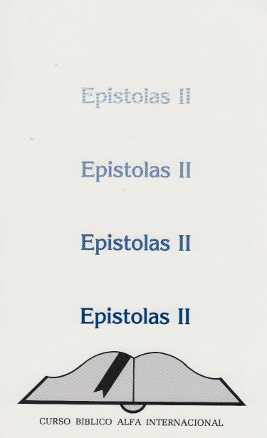 Epístolas II (curso Bíblico Alfa Internacional) - Pentecostal Publishing House