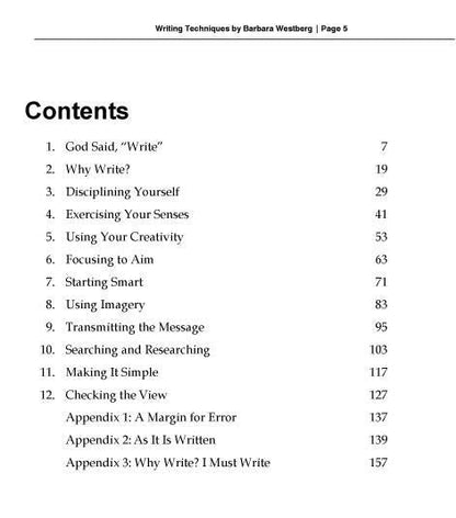 Writing Techniques - GATS (eBook)