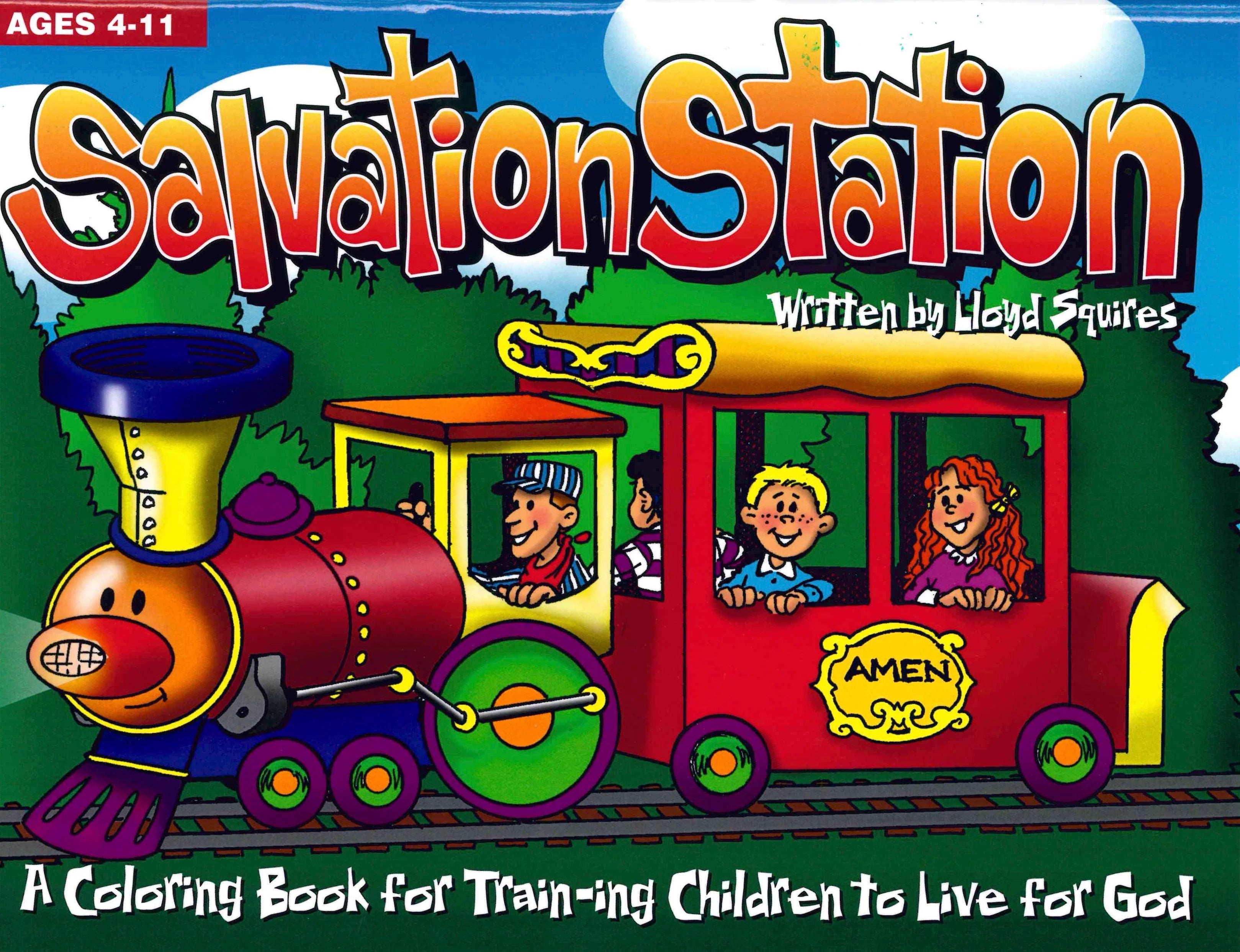 Salvation Station - Coloring Book
