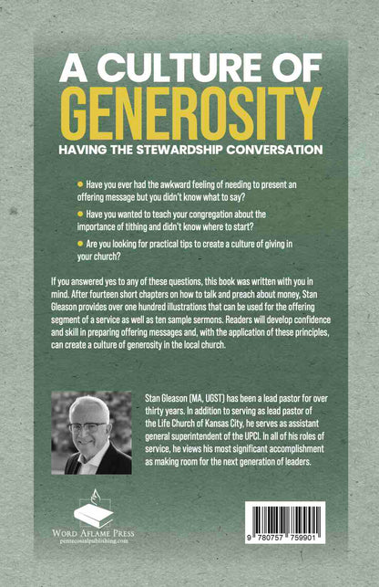 A Culture of Generosity