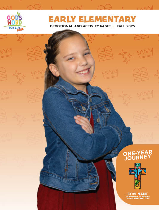 Early Elementary Devotional and  Activity Pages Fall 2025