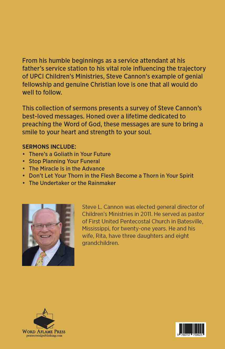 There's a Goliath in Your Future and Other Sermons