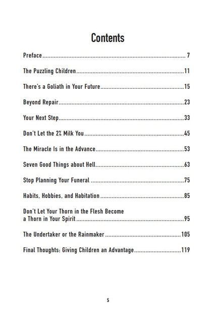 There's a Goliath in Your Future and Other Sermons