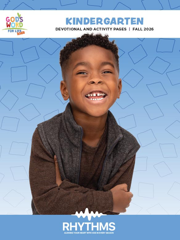 Kindergarten Devotional and Activity Pages Fall 2026