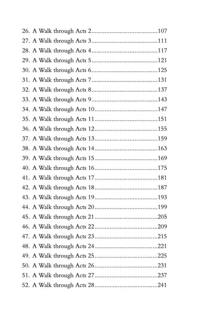 Walking with Him: 52 Devotions through Luke and Acts - Pentecostal Publishing House