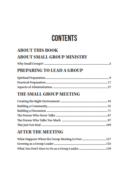 Almost Everything You Need to Lead a Small Group