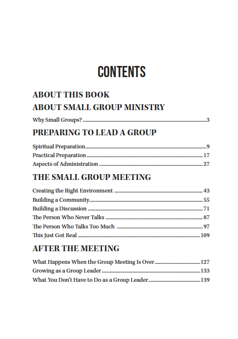 Almost Everything You Need to Lead a Small Group eBook
