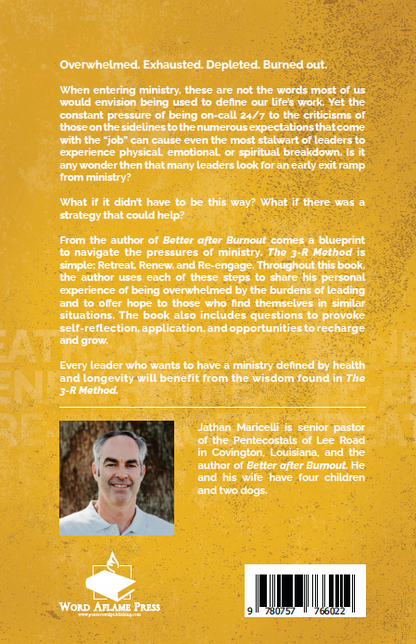 The 3-R Method: A Guide for Ministry Longevity (eBook)