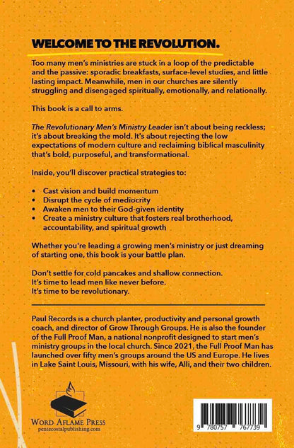 The Revolutionary Men's Ministry Leader