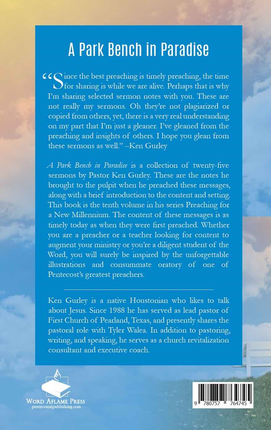 A Park Bench in Paradise Ebook