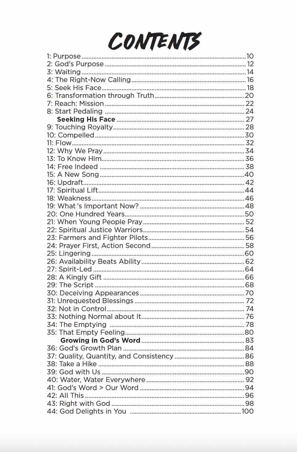 Right Now: A 90-Day Devotional for Youth and Young Adults